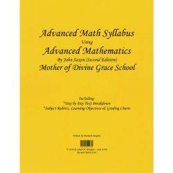 Saxon advanced mathematics solutions manual