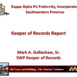 Southwestern province kappa alpha psi