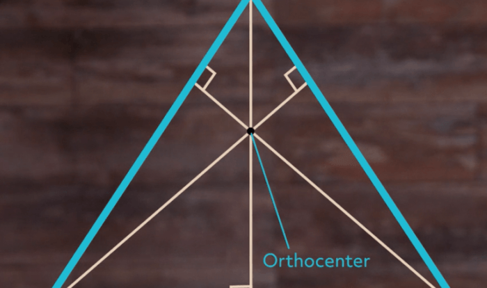 Orthocenter centroid circumcenter collinear demonstrations wolfram