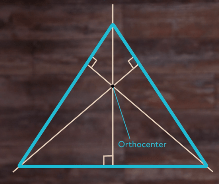 Orthocenter centroid circumcenter collinear demonstrations wolfram