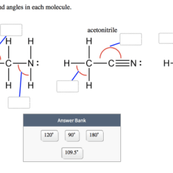 Angles bond approximate identify each glycine acid nitrous molecule 1t sps ha sp homeworklib acetonitrile cen aceton trile